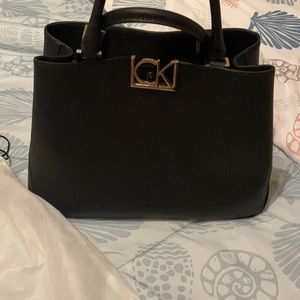 Calvin Klein black tote